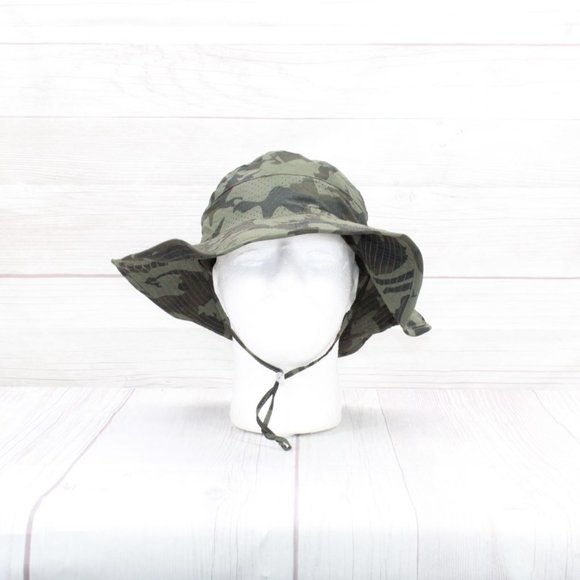 NWT Shade Camo Quick Dry Funky Bucket Bonnie Sun Hat by Swimlids - Picture 3 of 9